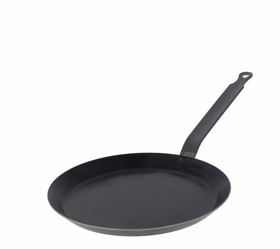 De Buyer 5303.20 Blue Steel Force Blue Pancake Pan, 2 mm Thick, 20 cm Diameter