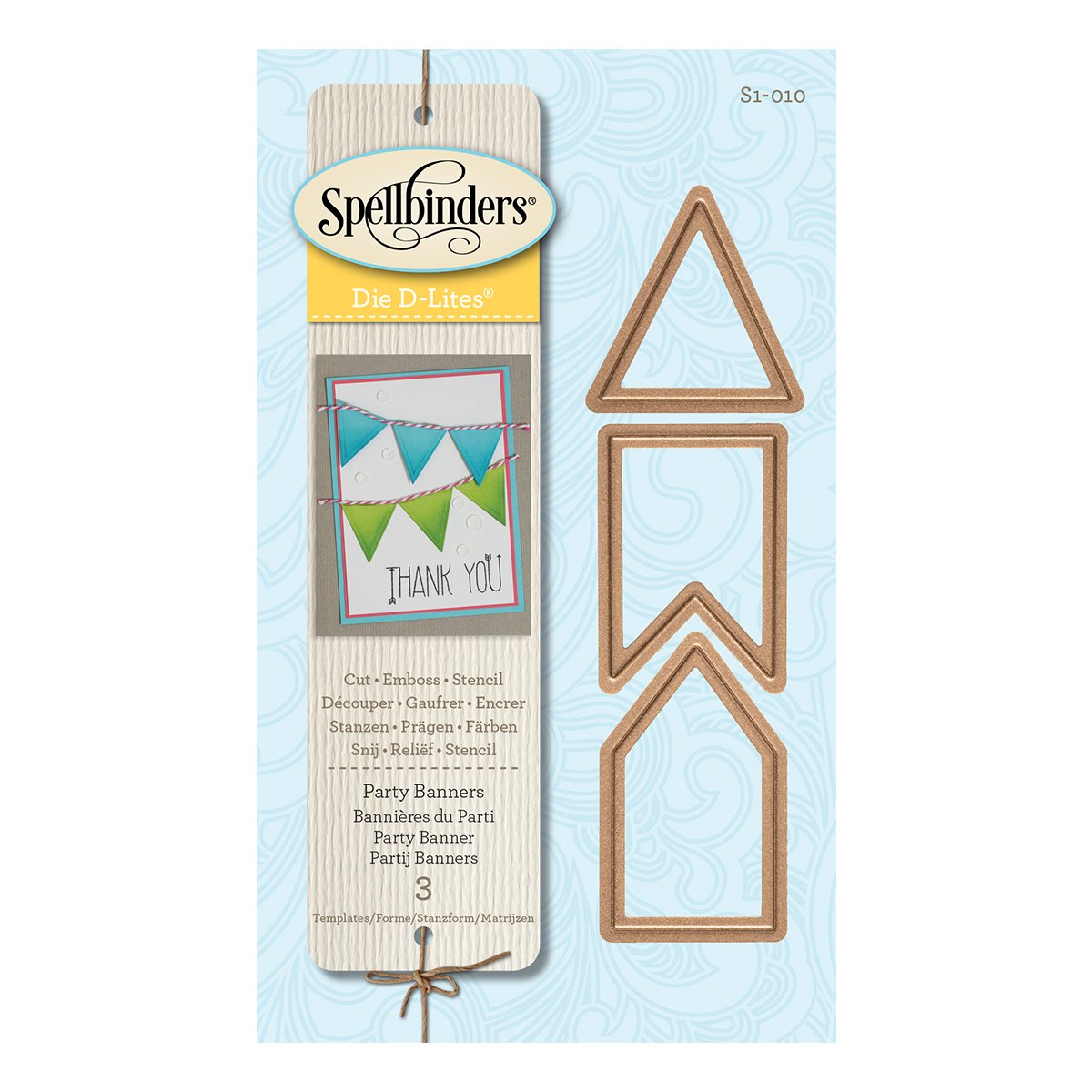 Spellbinders Spellbinders Shapeabilities Die D-Lites-Party Banners, Multicolor, 0.25x8.89x17.78 cm - Image 4
