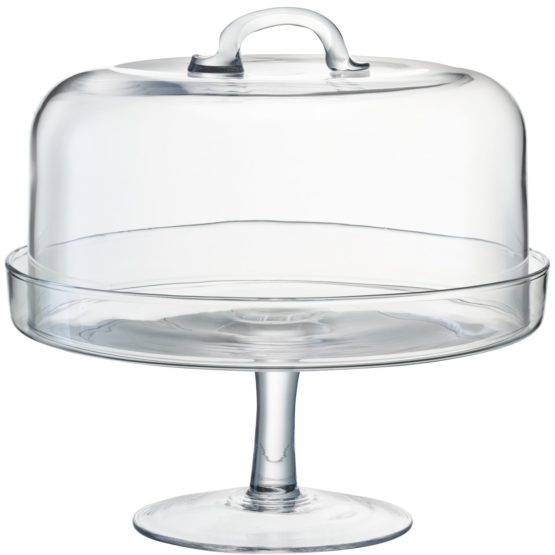 LSA SZ23 Serve Cakestand & Dome Ø26.5 cm/Ø25 cm Clear - Image 2
