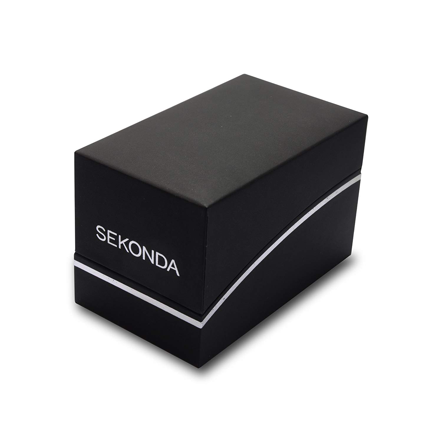 Sekonda Men's Quartz Watch with Black Dial Analogue Display and Brown Leather Strap 3207.27 - Image 4