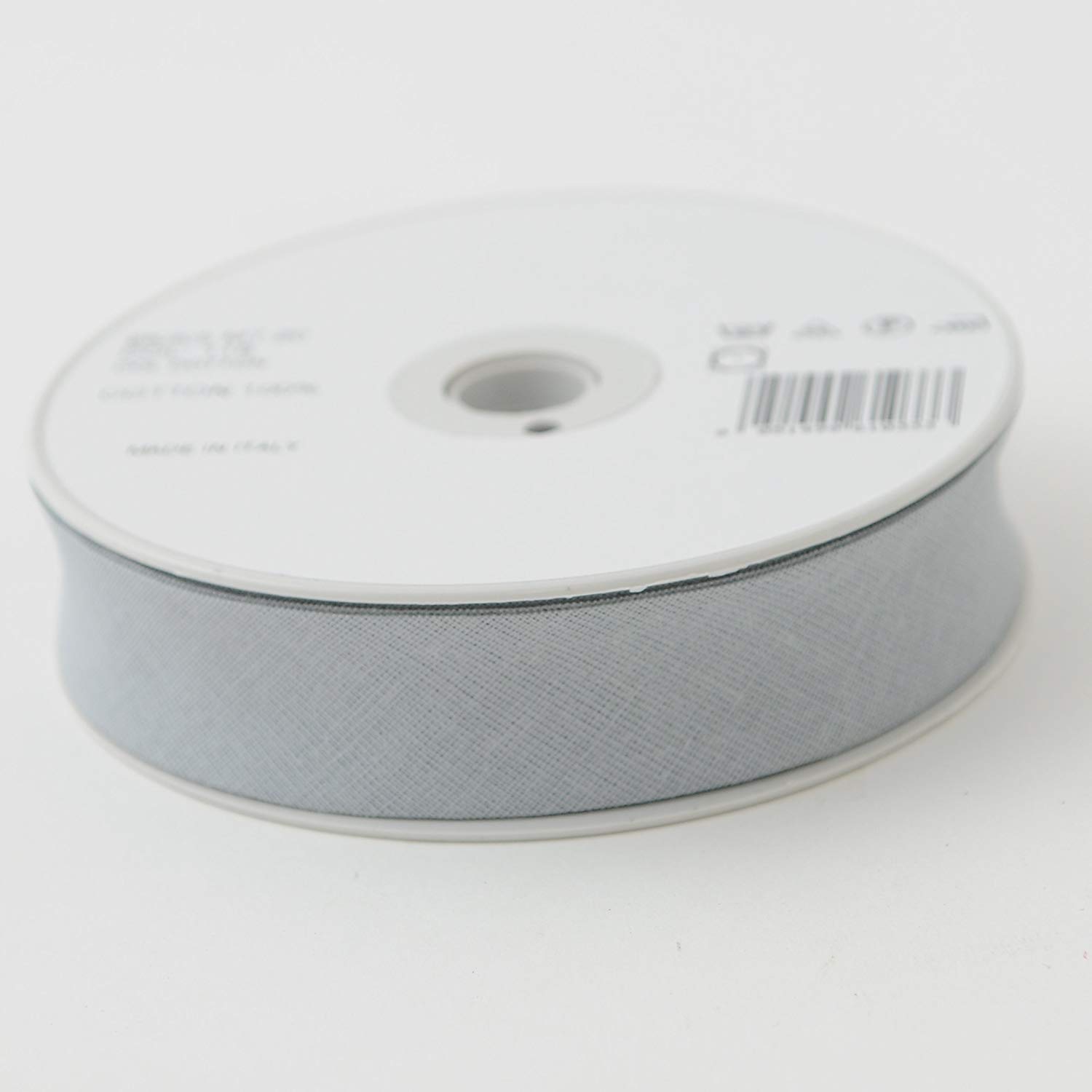 Inastri Trimz 25/5/5 mm Cotton Bias Binding, Light Grey 118 – Double‑Fold Sewing Tape for Quilting - Image 4