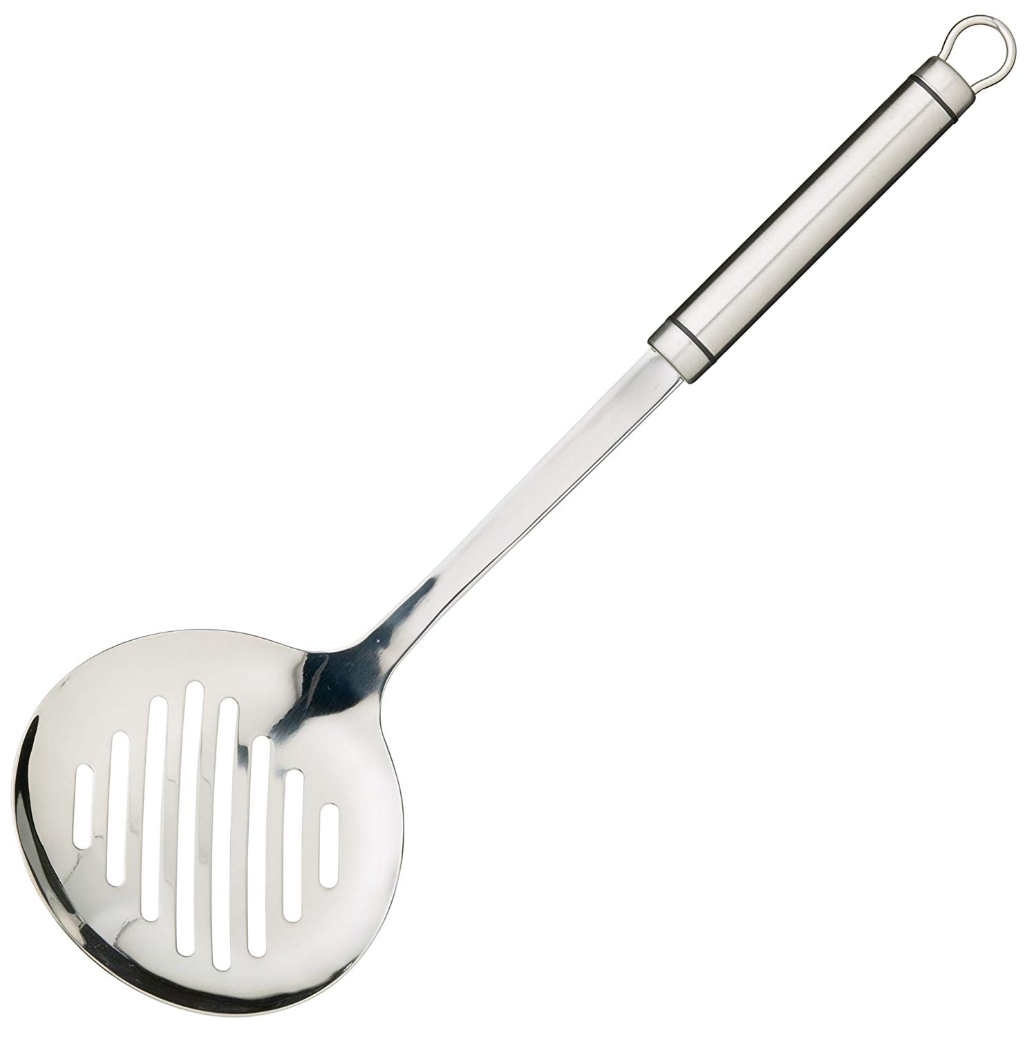 KitchenCraft Professional Cooking Skimmer Spoon, Stainless Steel, 36 cm