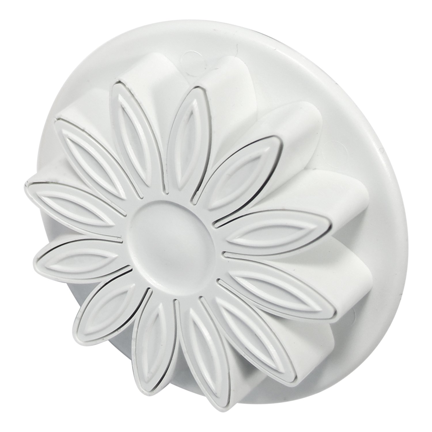 PME Veined Sunflower Daisy Gerbera, Set of 3,White - Image 3