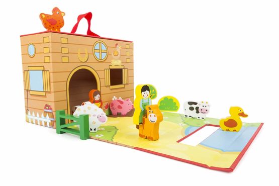 Small Foot Farm Themed Play Set FSC 100% - Image 2