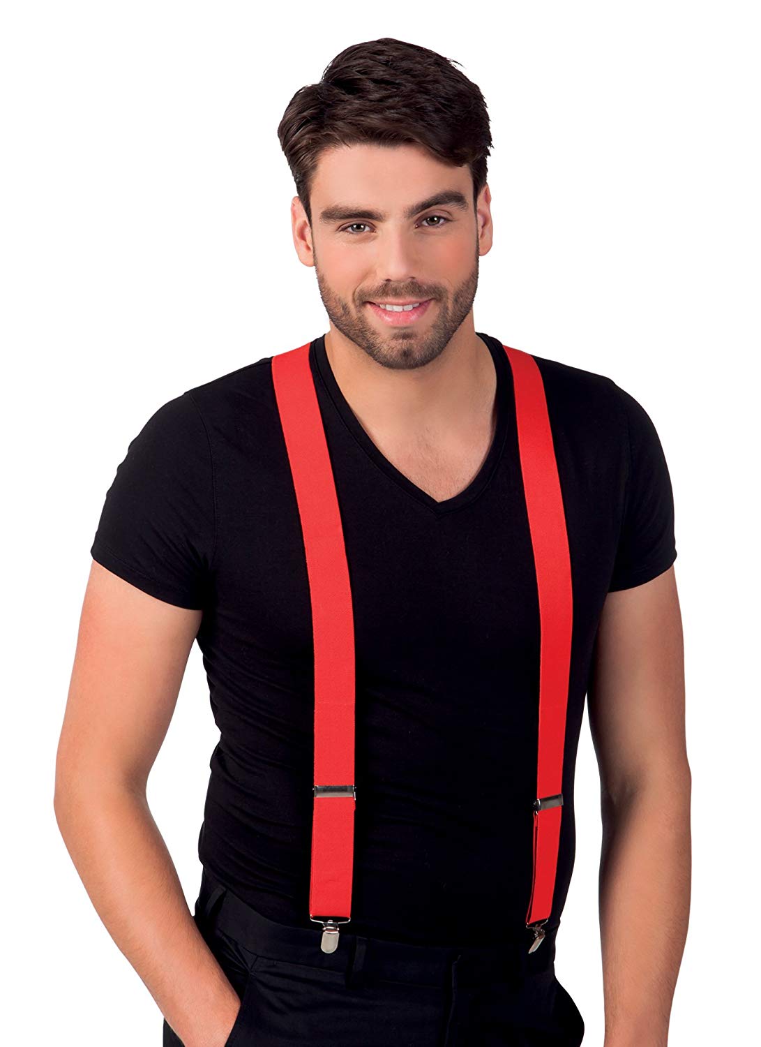 Boland 00586 Red Suspenders Braces