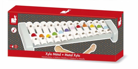 Janod J07604 Metal Xylo Toy - Image 3