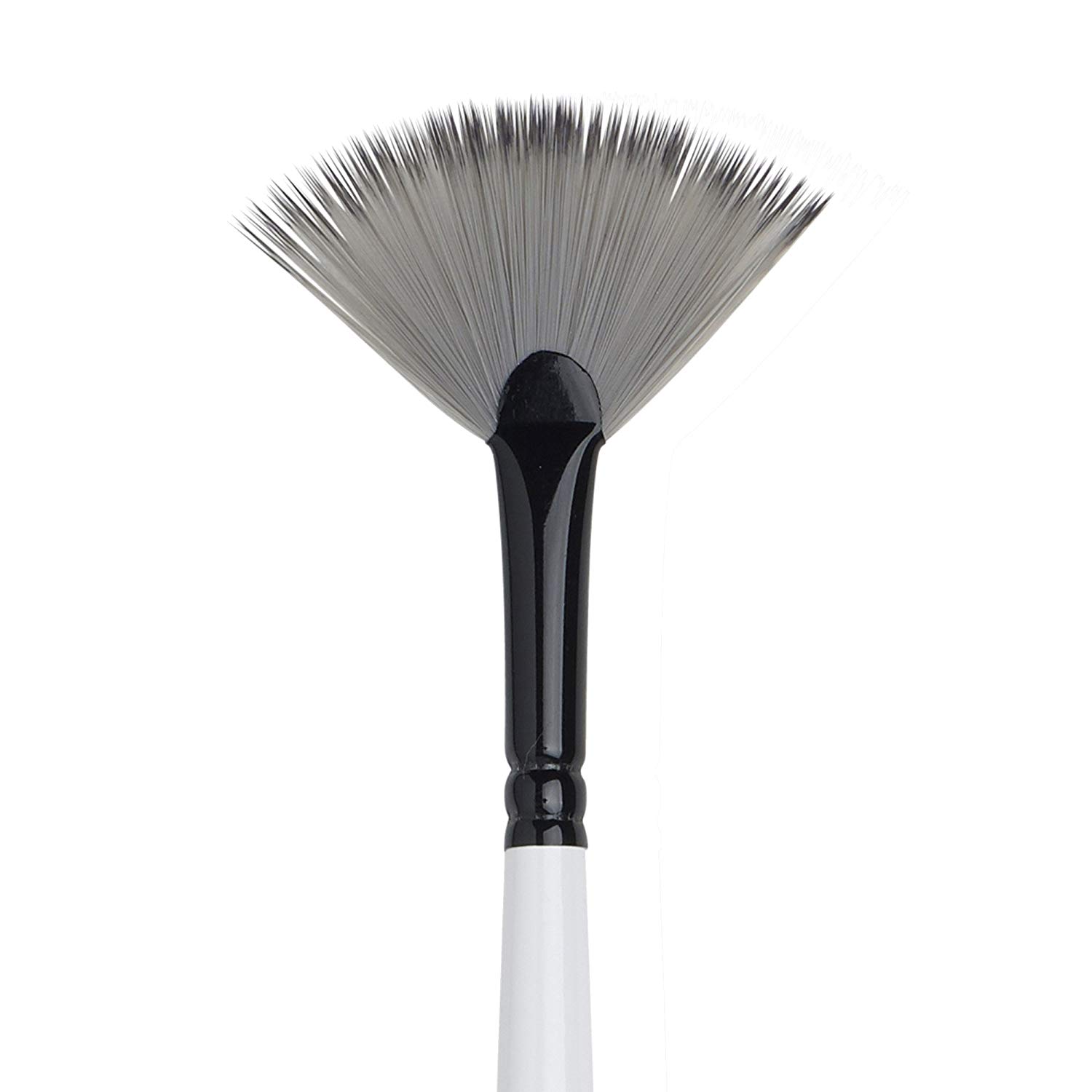 Winsor & Newton Artists' Acrylic Brush, Size 3, Fan, Transparent, #3 - Image 2