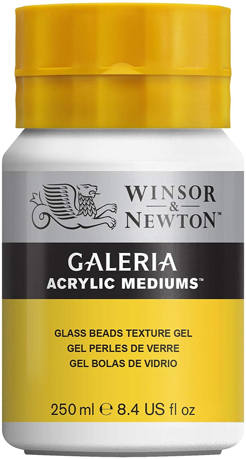 Winsor & Newton Galeria Acrylic, Strukturgel Glasperlen 250 ml, 3040813, 250 ml (Pack of 1)