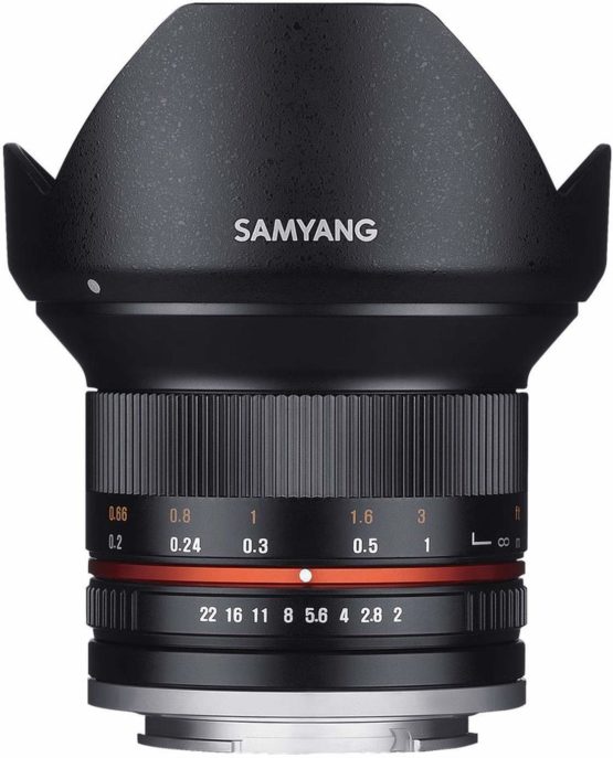Samyang 1220509101 12 mm F2.0 Manual Focus Lens for Micro Four-Thirds - Black - Image 3