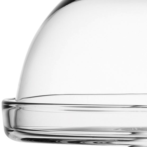 LSA VI05 Vienna Cakestand & Cover Ø23/Ø20.5 cm H34.5 cm Clear - Image 3