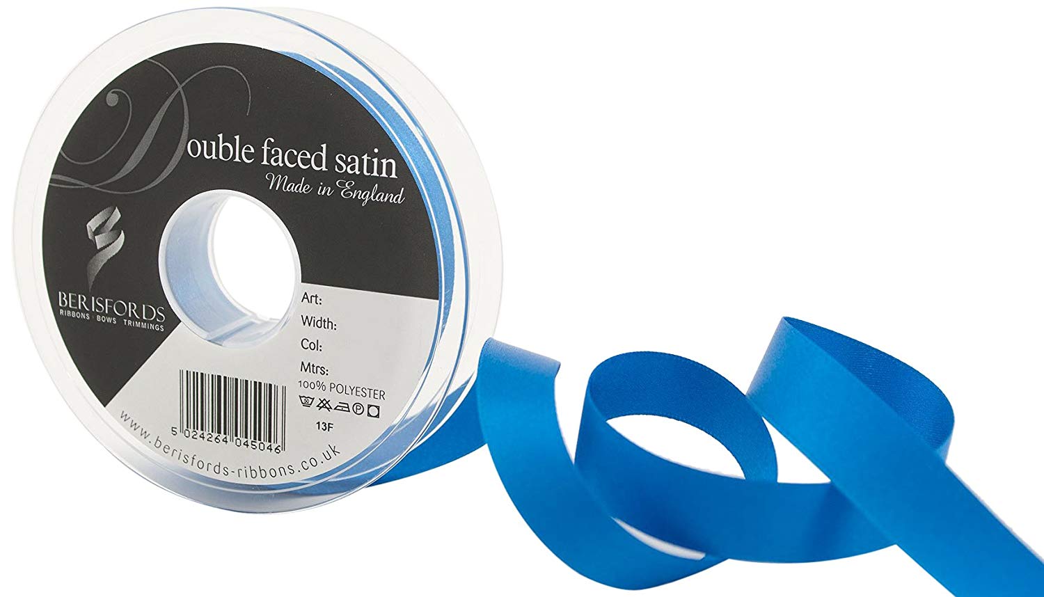 Berisfords Ribbon, Dark Royal, 15 mm x 20 m, 3501-DR-15