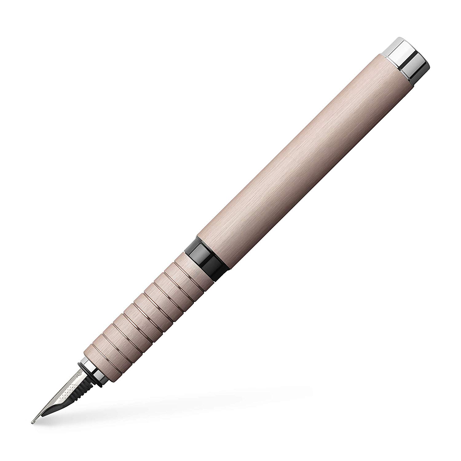 Faber-Castell Essentio 148422 Fountain Pen Nib EF Aluminium Rose, rosé