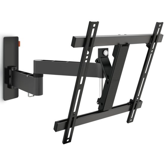 Vogel's WALL 3245 Full-Motion TV Wall Bracket for 32-55 Inch TVs, max. 44 lbs (20 kg), Swivels Up to 180º, Tiltable, TV Wall Mount, max. VESA 400x400, Universal Compatibility