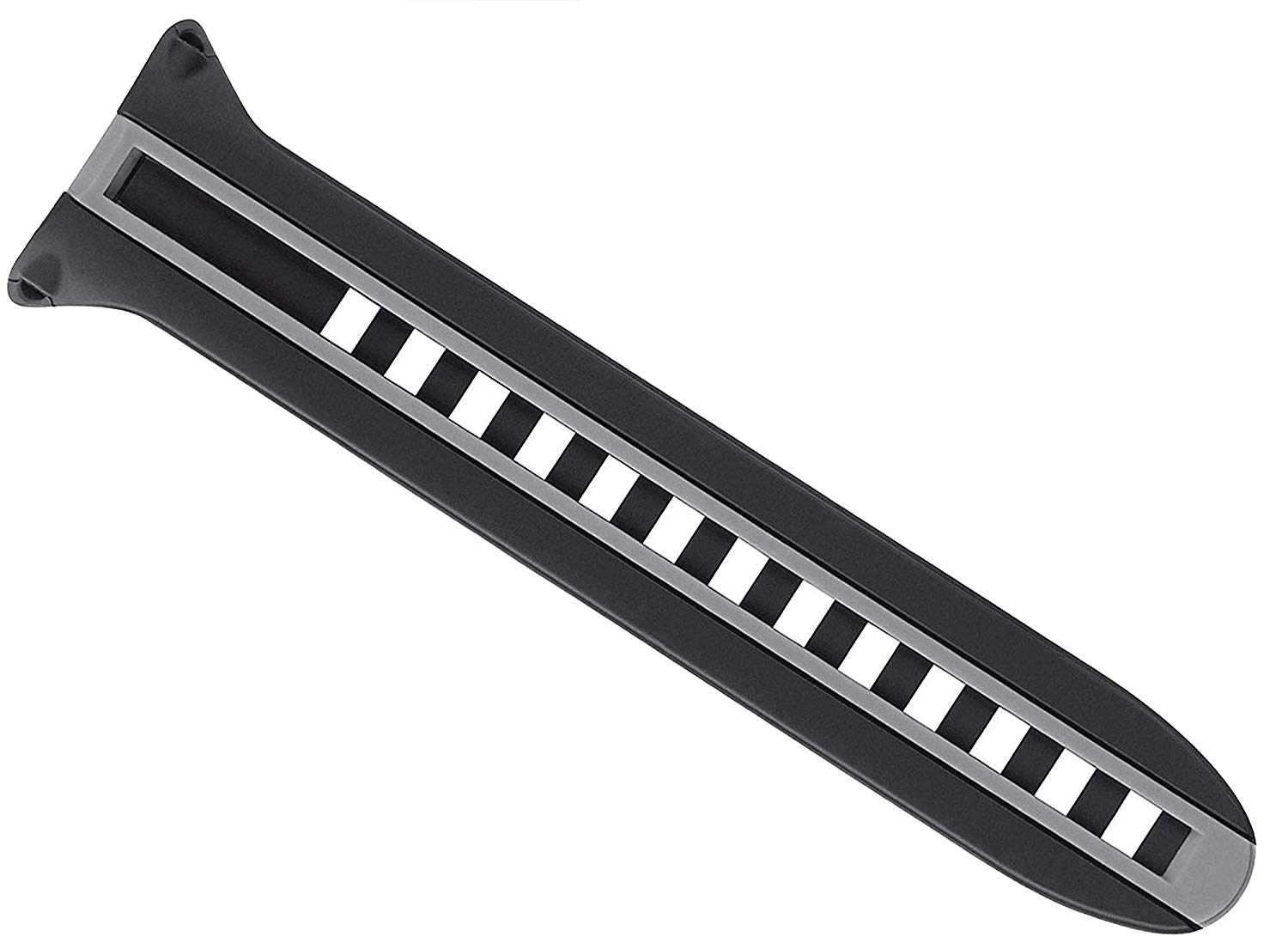 Cressi Leonardo Dive Computer Replacement Strap, Black/Grey - Image 2