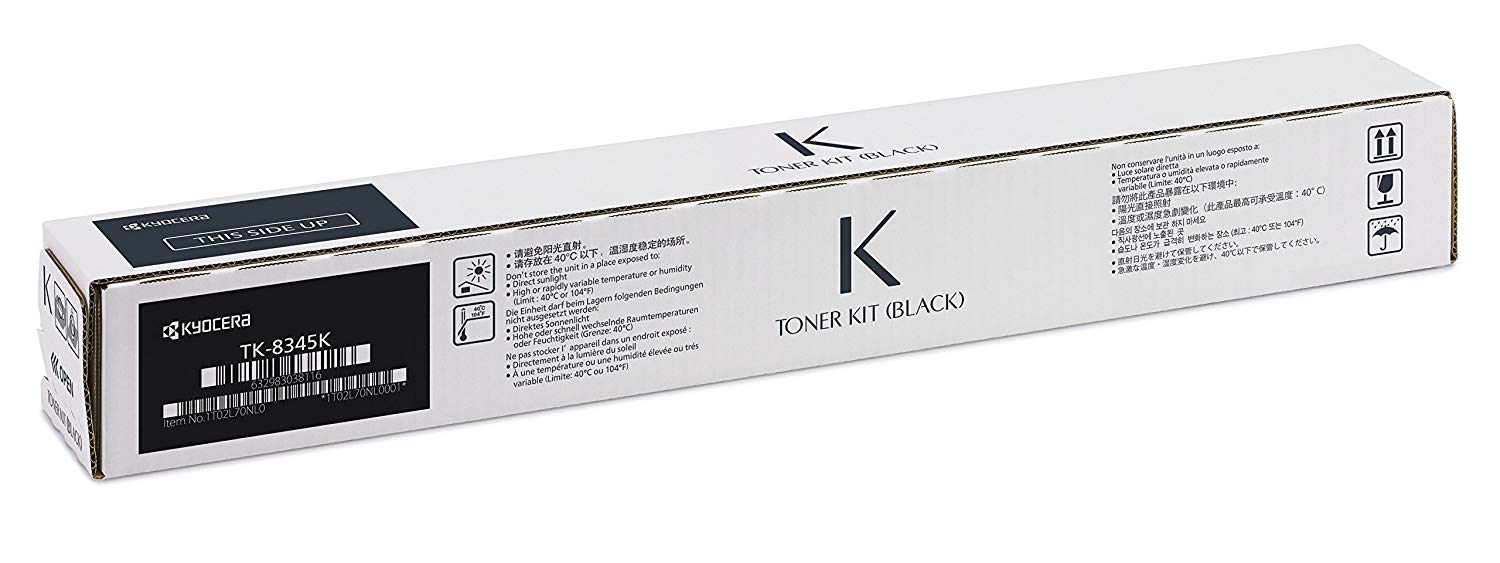 Kyocera Toner Cartridge TK-8345 K, BLACK, 20.000 Pages High Capacity Genuine Premium Printer Toner, 1T02L70NL0, T02L70NL - Image 2