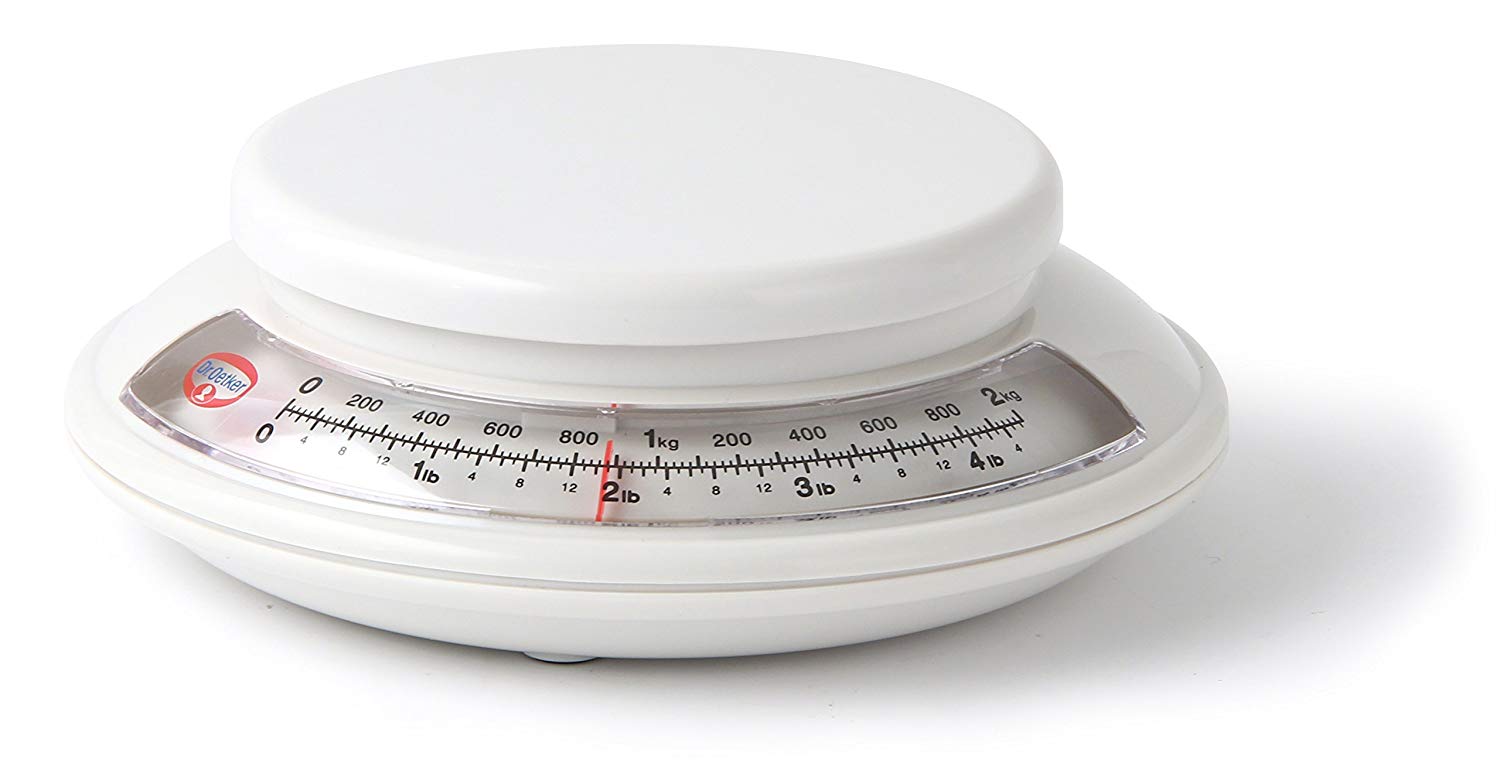 Dr.Oetker Scale, Plastic, White, 17.5 x 5.5 cm, 18.5 x 17.5 x 6.4 cm - Image 2