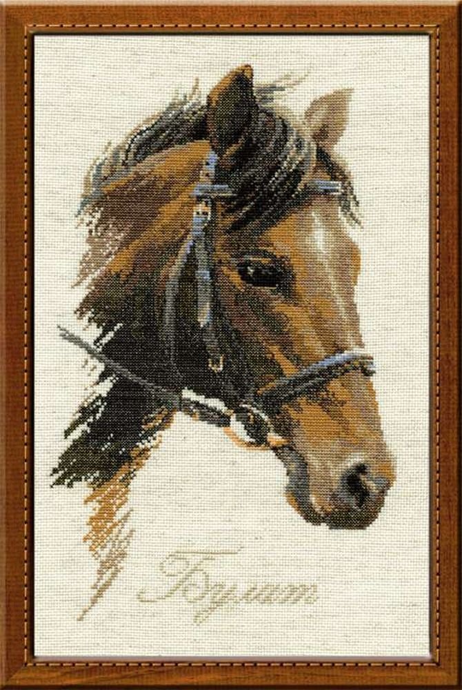RIOLIS Cross Stitch Kit - 826 - Bulat, Multicolor, 24cm x 40cm