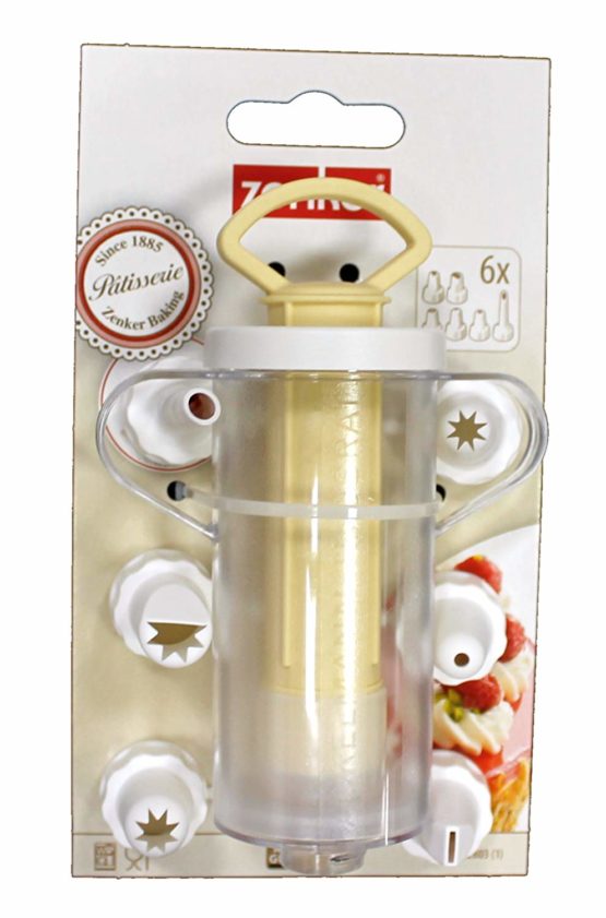Fackelmann 42803 Baking/Pastry Decorating Syringe (6 Nozzles) - Image 2