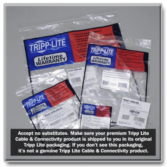 Tripp Lite 1M Duplex Singlemode 9/125 Fiber Patch Cable LC/LC 3ft (N370-01M) - Image 2