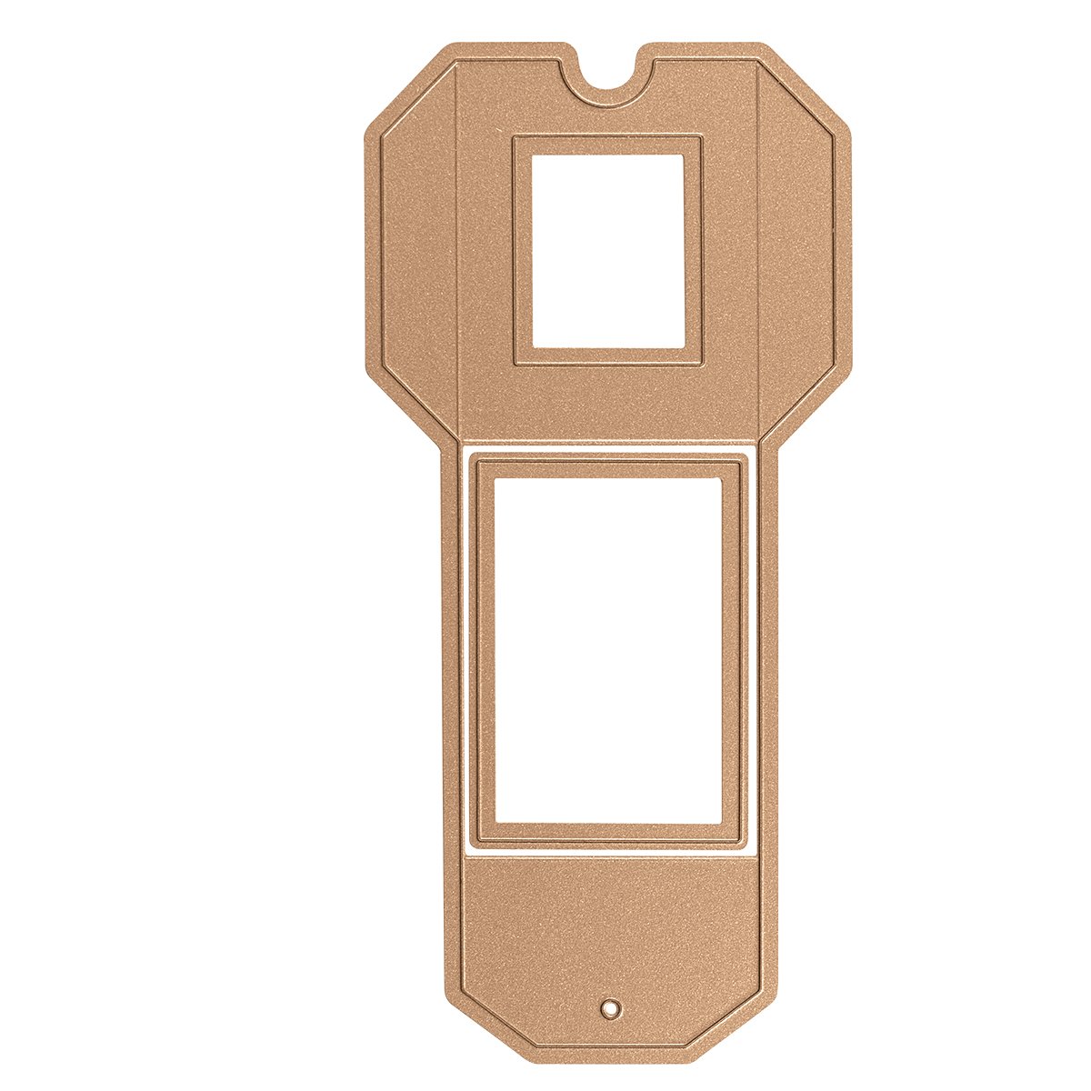 Spellbinders Shapeabilities Dies Window Mini Pocket, Brown, 19.5x12.3x0.2 cm - Image 3