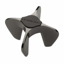LE CREUSET Champagne and Sparkling Wine Bottle Opener, Screw-Top Cork Remover, Champagne Star, Model SW-100, Black NickeLitre, 59995016000625