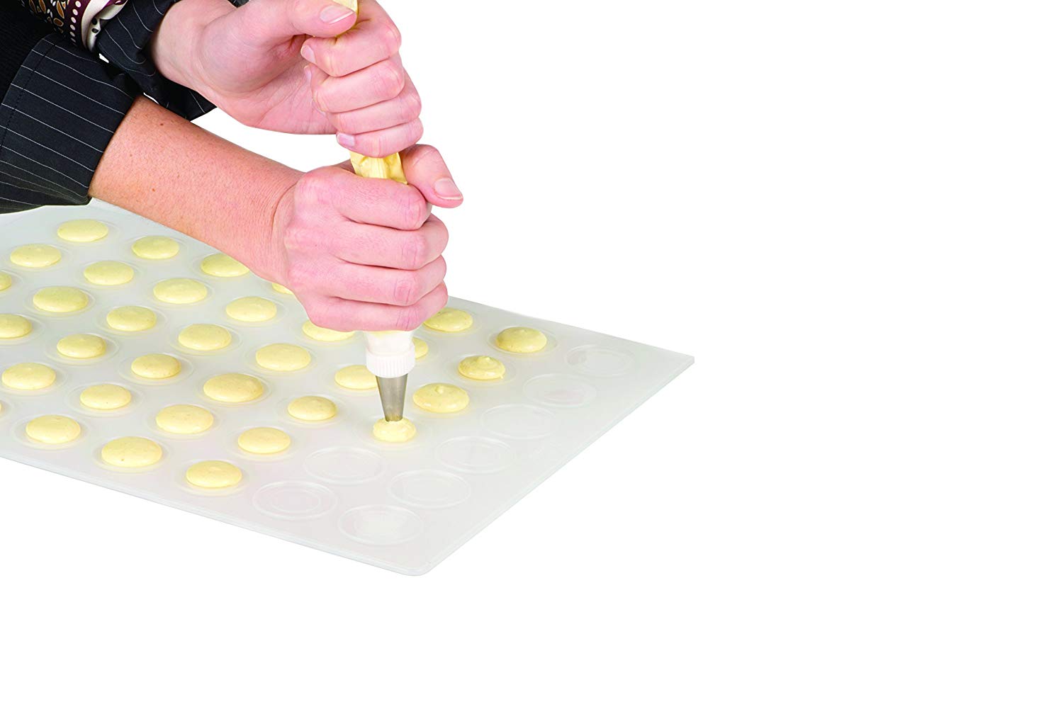 DECORA 0300509 Silicone Macaron Mat, Transparent, 20 x 5 x 20 cm - Image 3