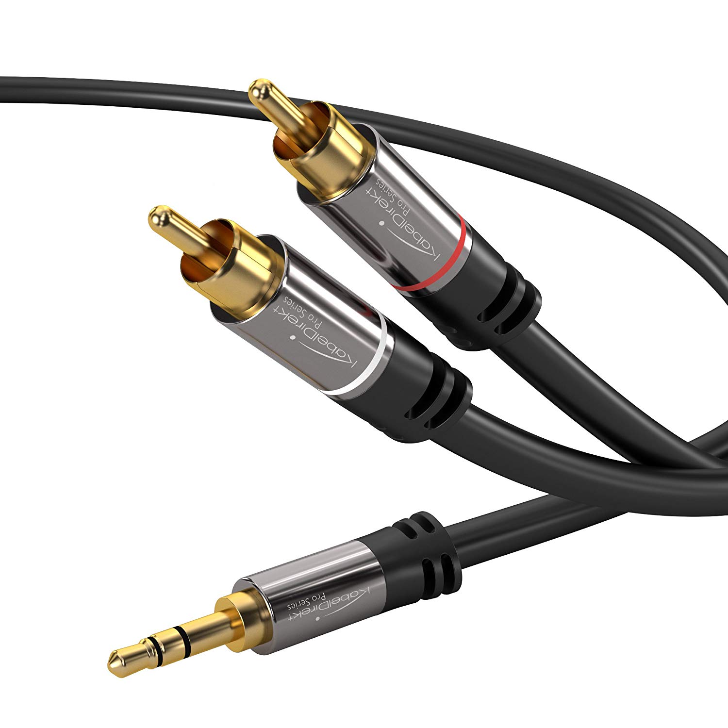 KabelDirekt, RCA to jack 3.5 adapter cable, 1,5 m
