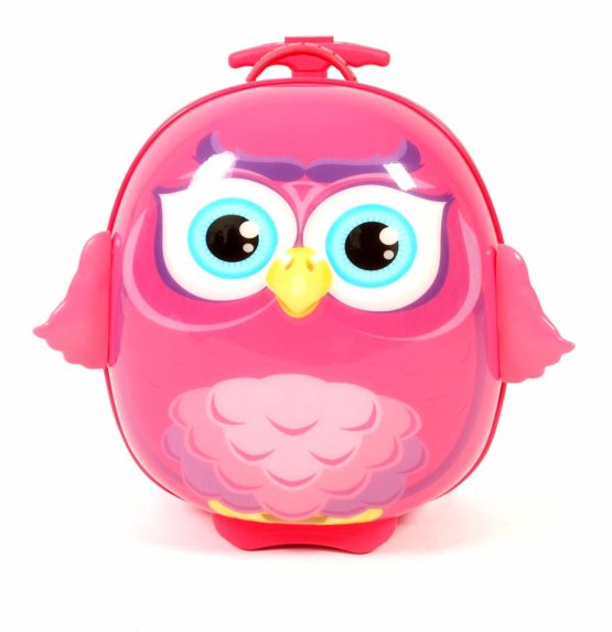 Bayer Chic 2000 Bouncie Kinder-Trolley Mit 3D-eulen-Motiv, Kindergepäck Children's Luggage, 40 cm