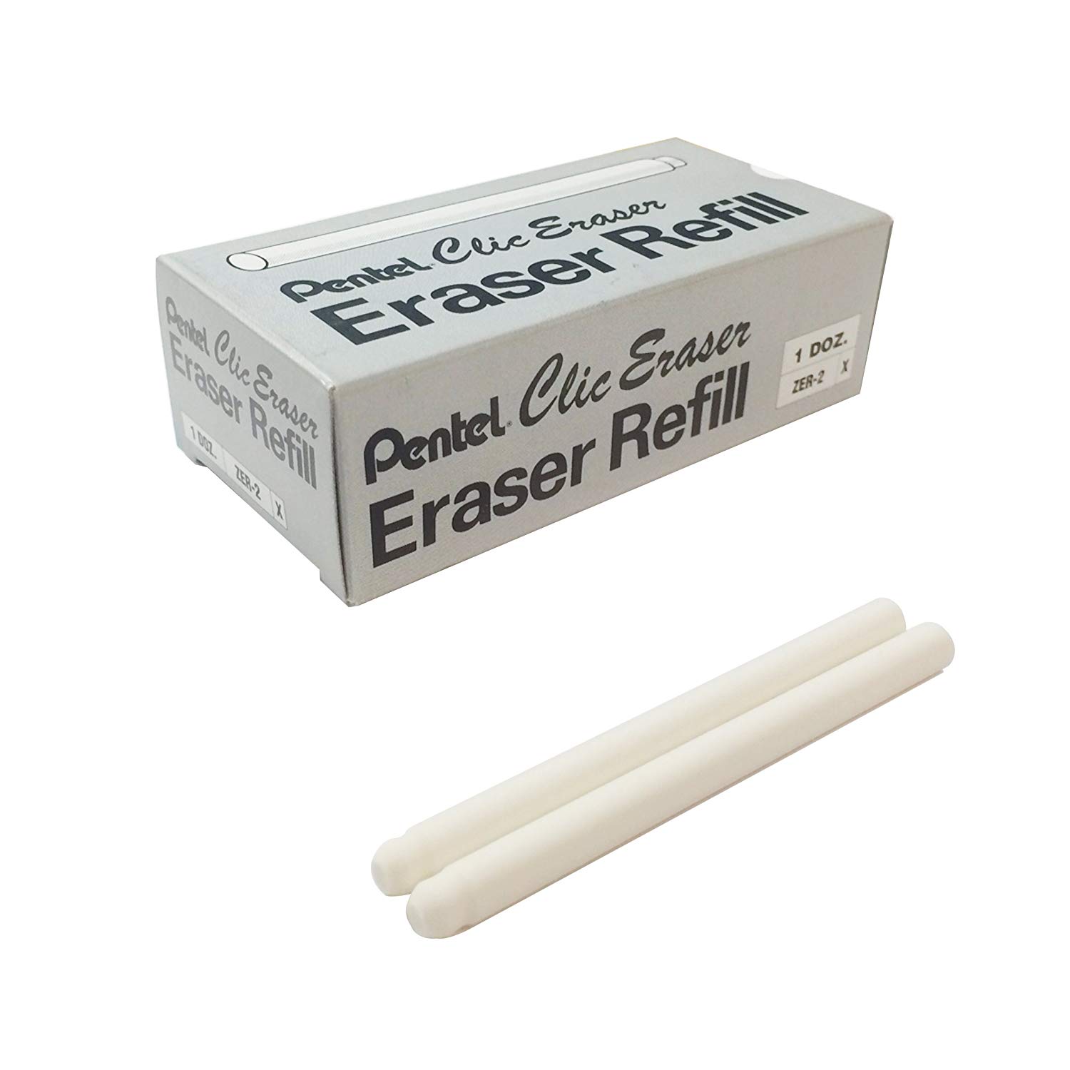 Pentel Clic Eraser Refill Pack Of 24 Bigamart