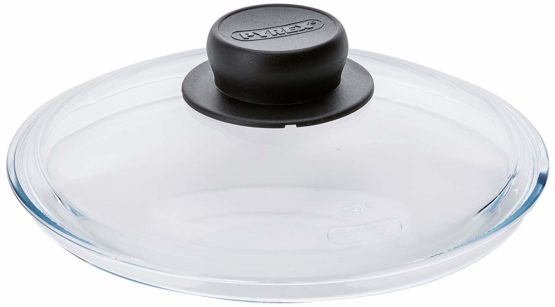 Pyrex 4937275 Glass lid, 20 cm, gray color