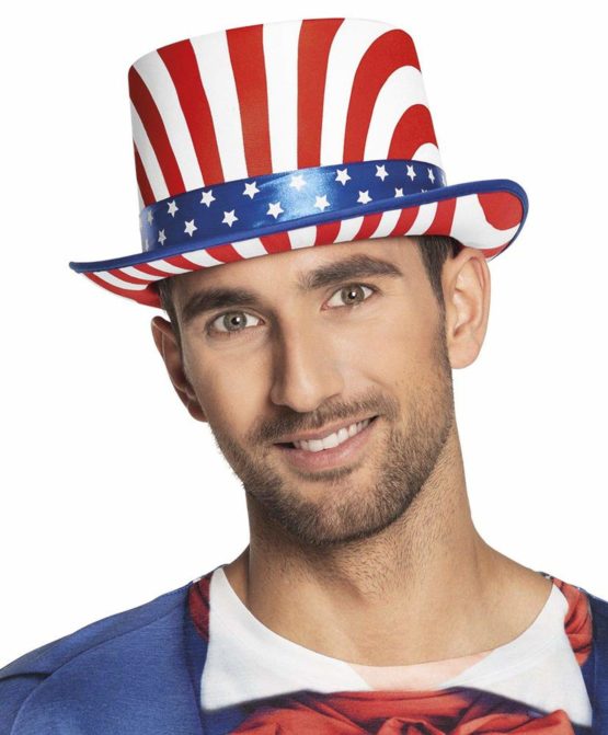 Boland 44963 USA Deluxe Hat Blue/White/Red, one size - Image 2