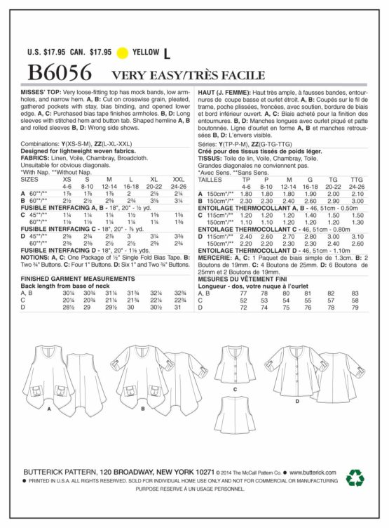 Butterick Patterns Ladies Dress Pattern, White, ZZ (LRG-XLG-XXL) - Image 2