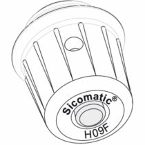 Silit Spare Part Operating Valve for Pressure Cooker Sicomatic® T-Plus/Classic Plastic Black
