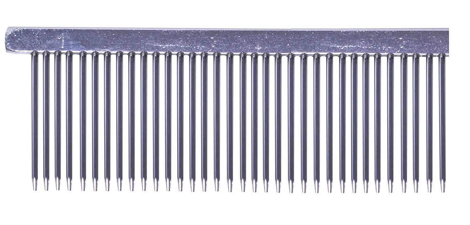 Wahl Metal Pet Comb, Stainless Steel Dog and Cat Comb, Rust Resistant