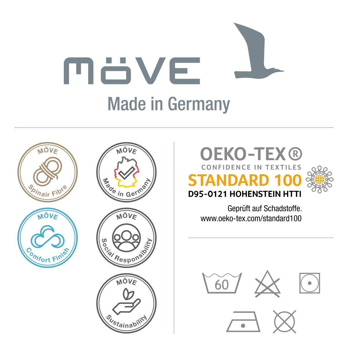 möve Wellness hooded bathrobe with chenille piping in size XXL made of 100 % cotton (Spinair), nature, XX-Large - Image 4
