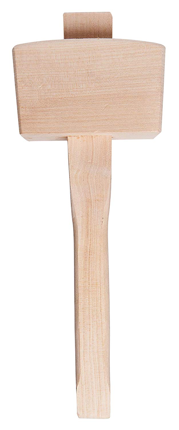 Am-Tech 4.5" (115mm) Beech Wood Mallet