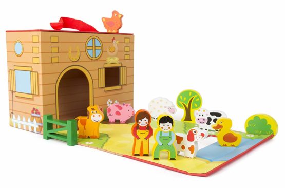 Small Foot Farm Themed Play Set FSC 100%