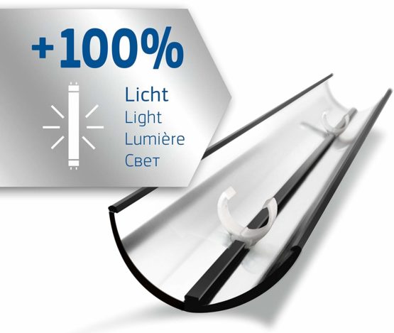 Juwel Aquarium 86018 HiFlex Refl., 1004 mm - T5 54W / T8 38W, for 1047 mm tube lights - Image 2