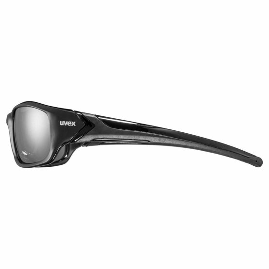 uvex Unisex-Adult, Sportstyle 211 Sports Glasses, Black/Litemirror Silver, One Size - Image 3