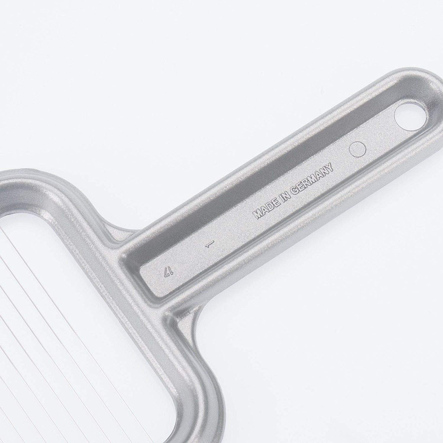 Westmark jacket potato/mozzarella cutter, aluminum/stainless steel, Rondex, silver, 60802260, White/Silver, 25.8 x 11.4 x 1.2 cm - Image 4