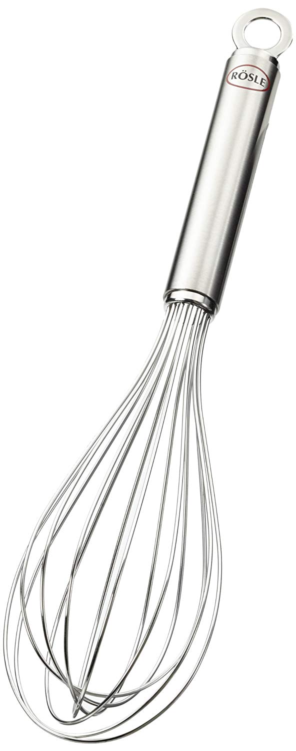 Rösle RL95600 Kitchen Collection Stainless Steel Balloon Egg Whisk, Stainless, 10.6"