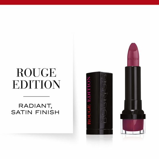 Bourjois Rouge Edition Bullet Lipstick 18 Violine Strass Purples, 3.5g - Image 2
