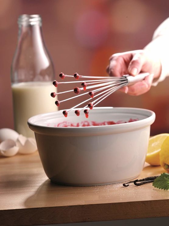 WMF Profi Plus flexi whisk, 27 cm, whisk with silicone balls, Cromargan stainless steel partially matte, silicone, whisk, whisk, dishwasher-safe - Image 4