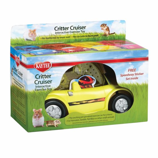Kaytee Critter Cruiser, Interactive Exercise Toy, Ball, Safe, Secure, for Hamsters, Gerbils (Colours May Vary) - Image 2
