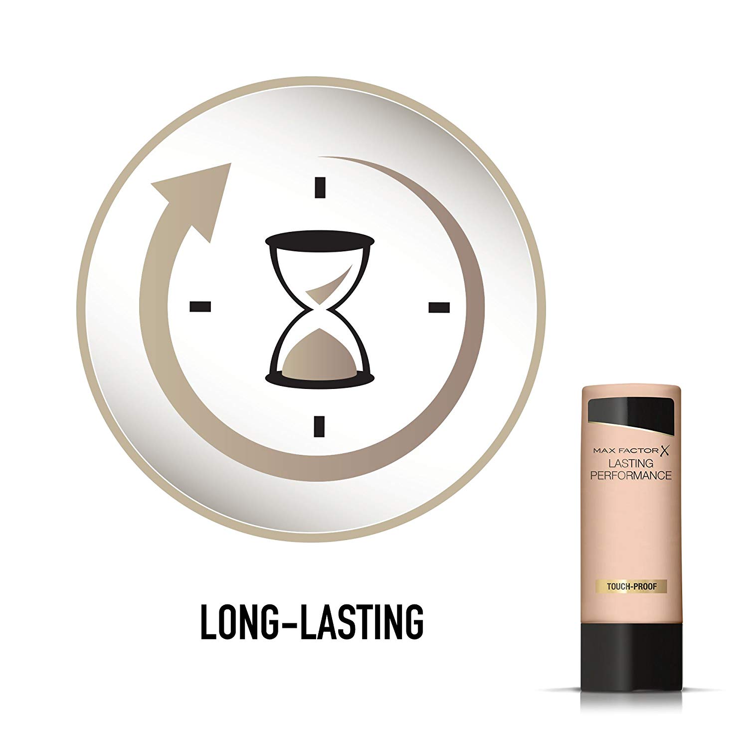 Max Factor Lasting Performance Ivory Beige 101 (Packaging may vary), Light Ivory, 35 ml (Pack of 1) - Image 2