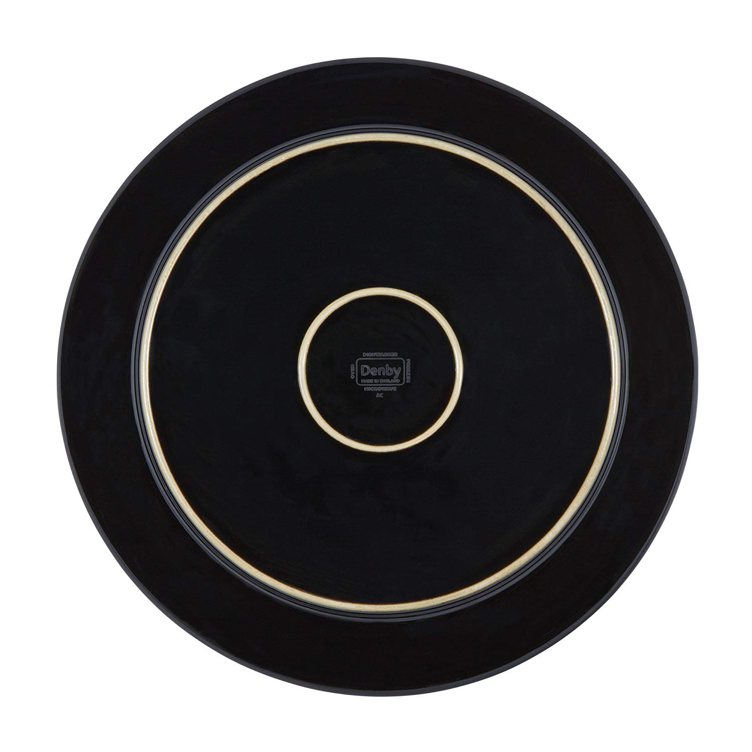 Denby Halo Dinner Plate, 28cm, Wide Rimmed Dinner Plate, 1 Plate - Image 3