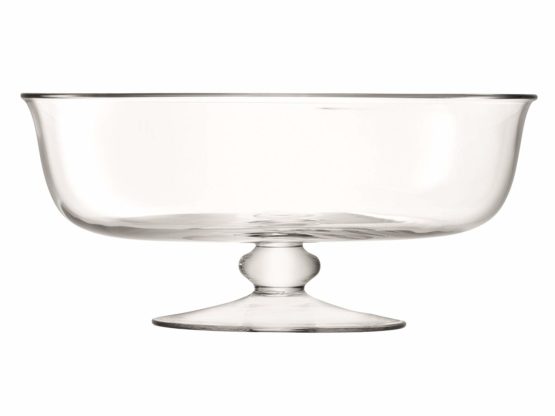 LSA SZ34 Serve Dessert Comport Ø31 cm H14 cm Clear