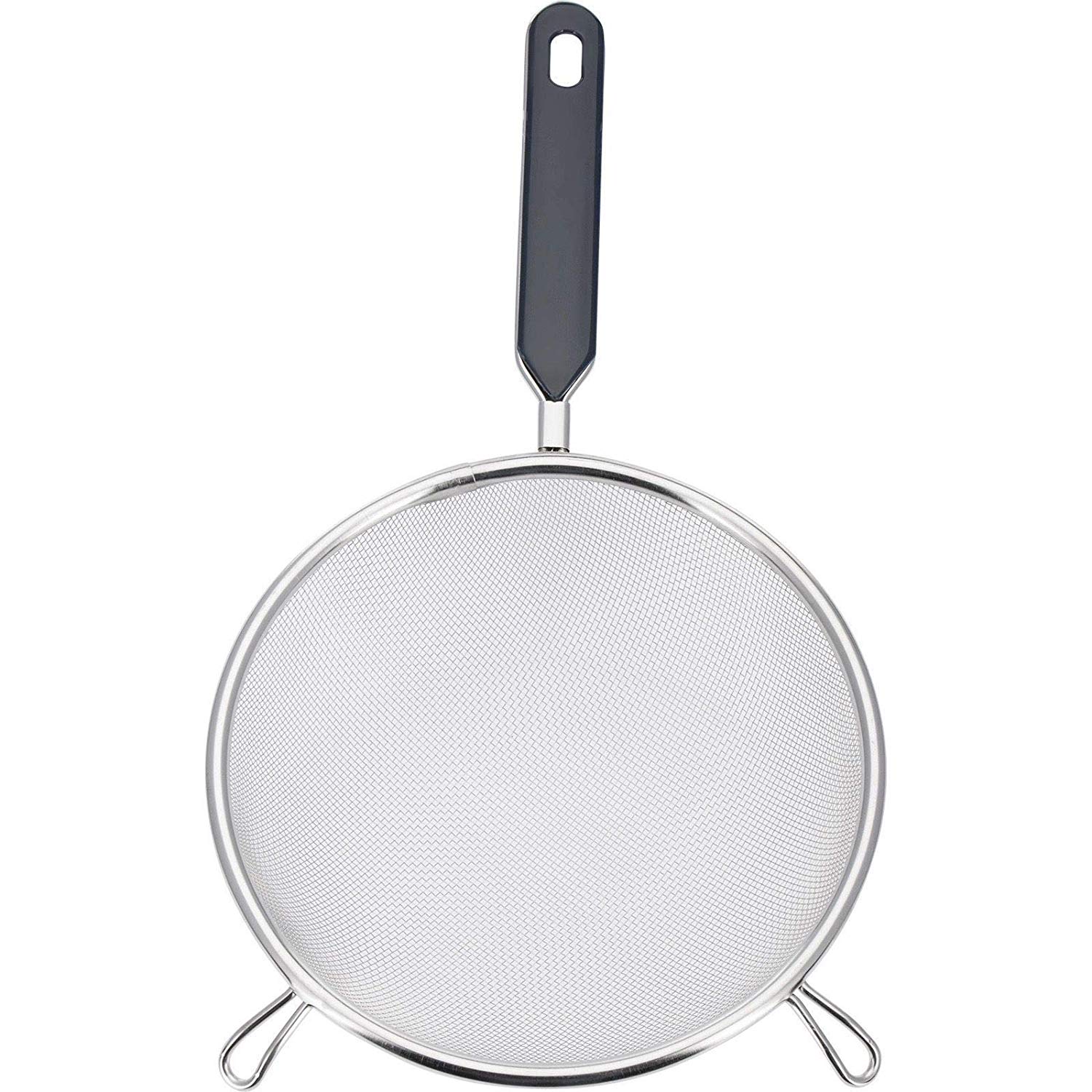 Westmark Household Strainer, Traditionell, diameter 20 cm, Stainless Steel/Plastic, Silver/Black, 12852270 - Image 2
