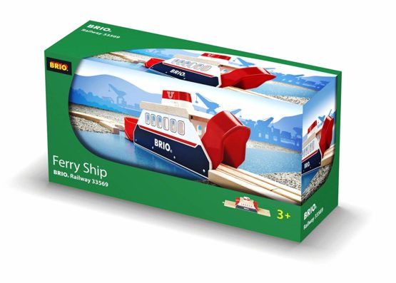 BRIO World Harbour Ferry Ship Battery Powered Train for Kids Age 3 Years Up - Compatible with all BRIO Railway Sets & Accessories - Image 3