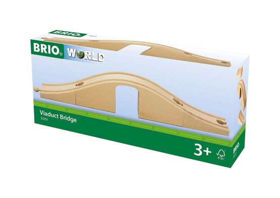 BRIO World Viaduct Bridge for Kids Age 3 Years Up - Compatible with all BRIO Railway Train Sets & Accessories - Image 2